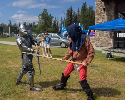 Edson Alberta Renaissance Faire heavy armour combat Paul Lavoie